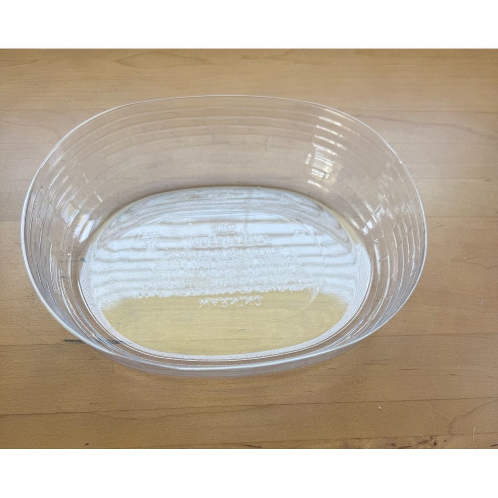 Longaberger Basket Clear Plastic Protector #40778 7.75"L x 6.5"W x 2"H